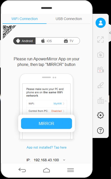 Instal ApowerMirror di Android - 7