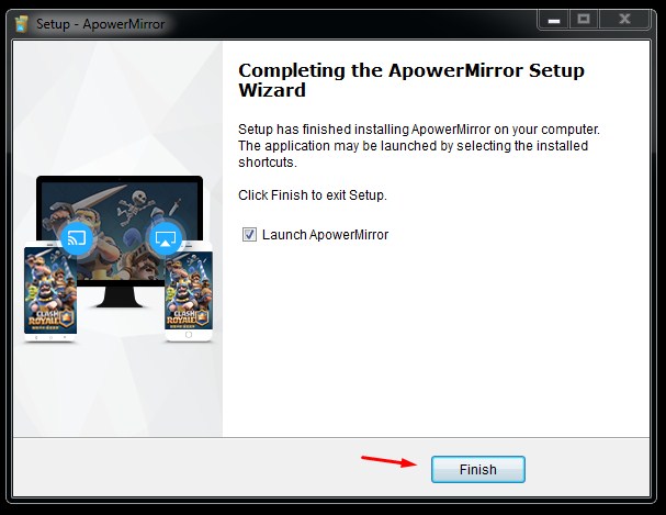 Instal ApowerMirror di Laptop - 9