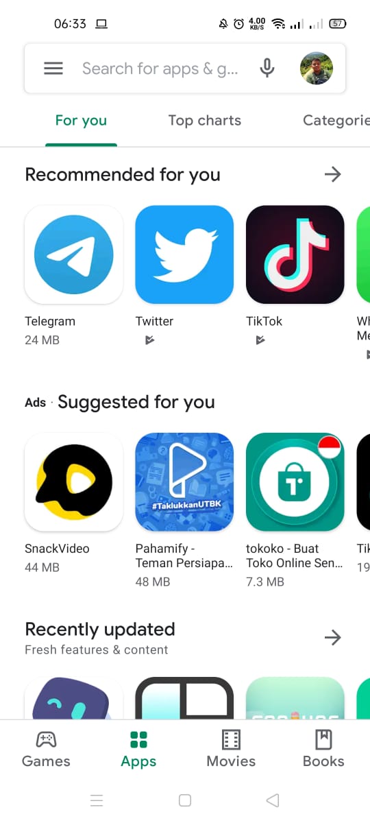aplikasi google playstore