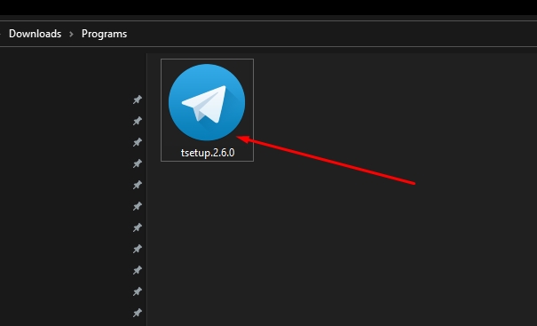 instal telegram