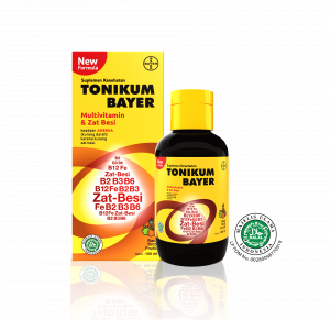 Manfaat Kompleks Suplemen Penambah Darah bagi Tubuh tonikum bayer produk review